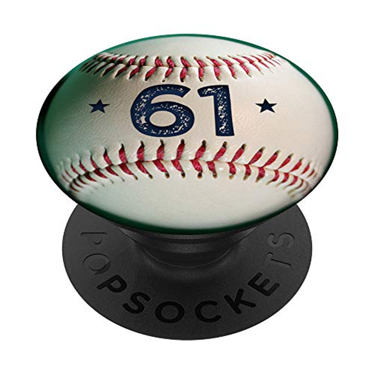 Personalized Baseball Jersey Number 61 player sixty one PopSockets Grip and  Stand for Phones and Tablets - Warehousesoverstock