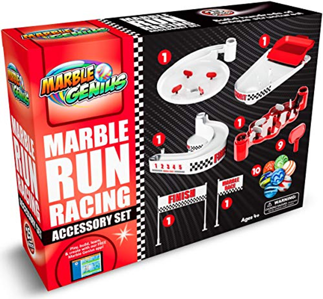 marble genius racing set