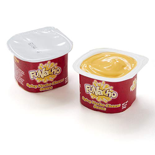 FUNacho Spicy Nacho Cheese Sauce Cups Warehousesoverstock