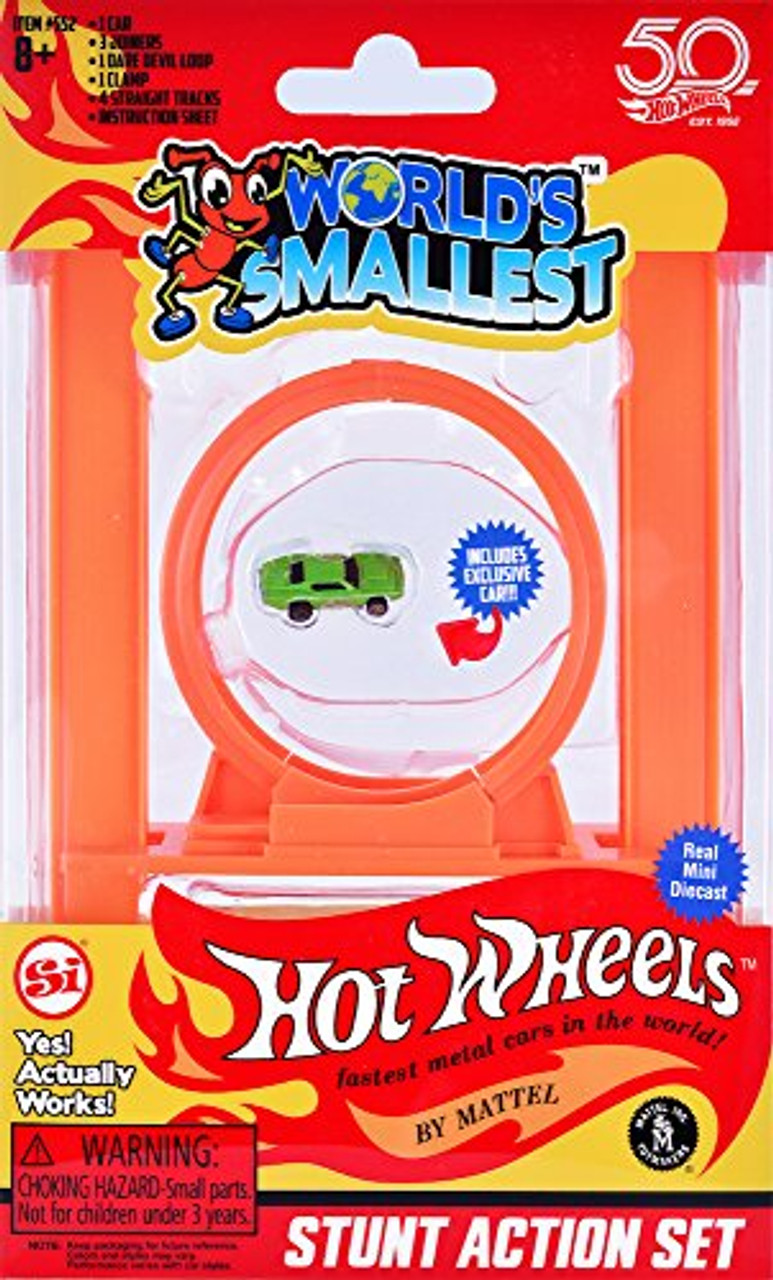 world's smallest hot wheels set