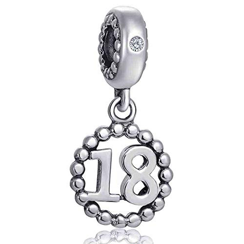 Choruslove 18 Birthday Charms Fits 