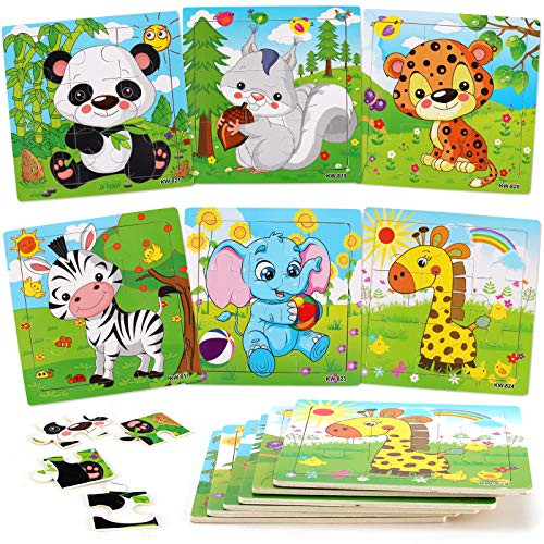 Slotic Wooden Jigsaw Puzzles for Ages 2 
