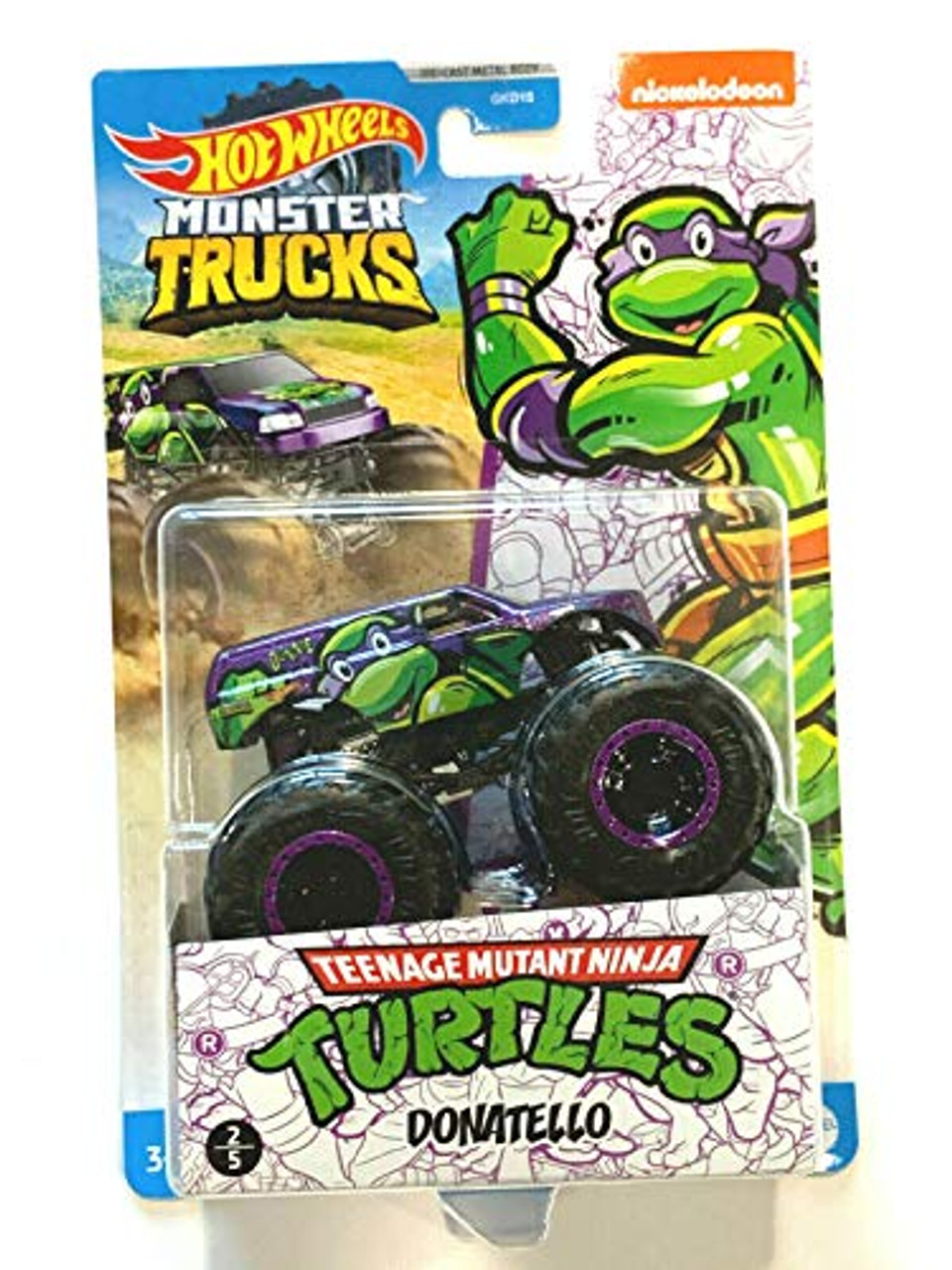 ninja turtle monster truck toy