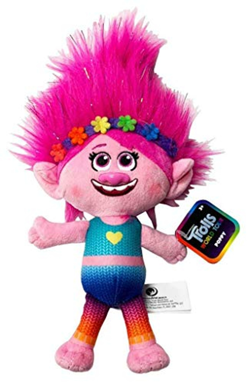 trolls world tour dancing poppy feature plush