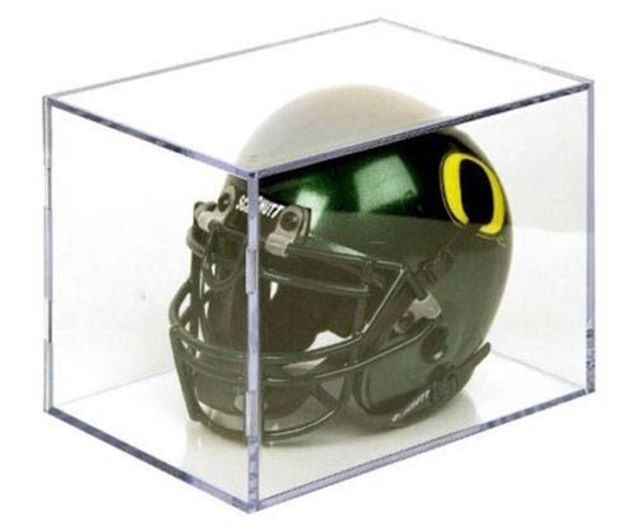 Ballqube Mini Football Helmet Holder Display Case Warehousesoverstock