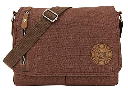Sechunk Canvas Small Messenger Bag 