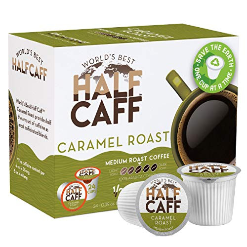 World's Best Half Caff Caramel Coffee 