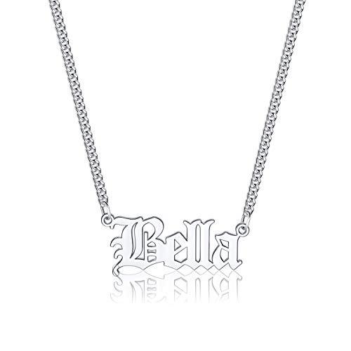 Iefil Bella Name Necklace Personalized 