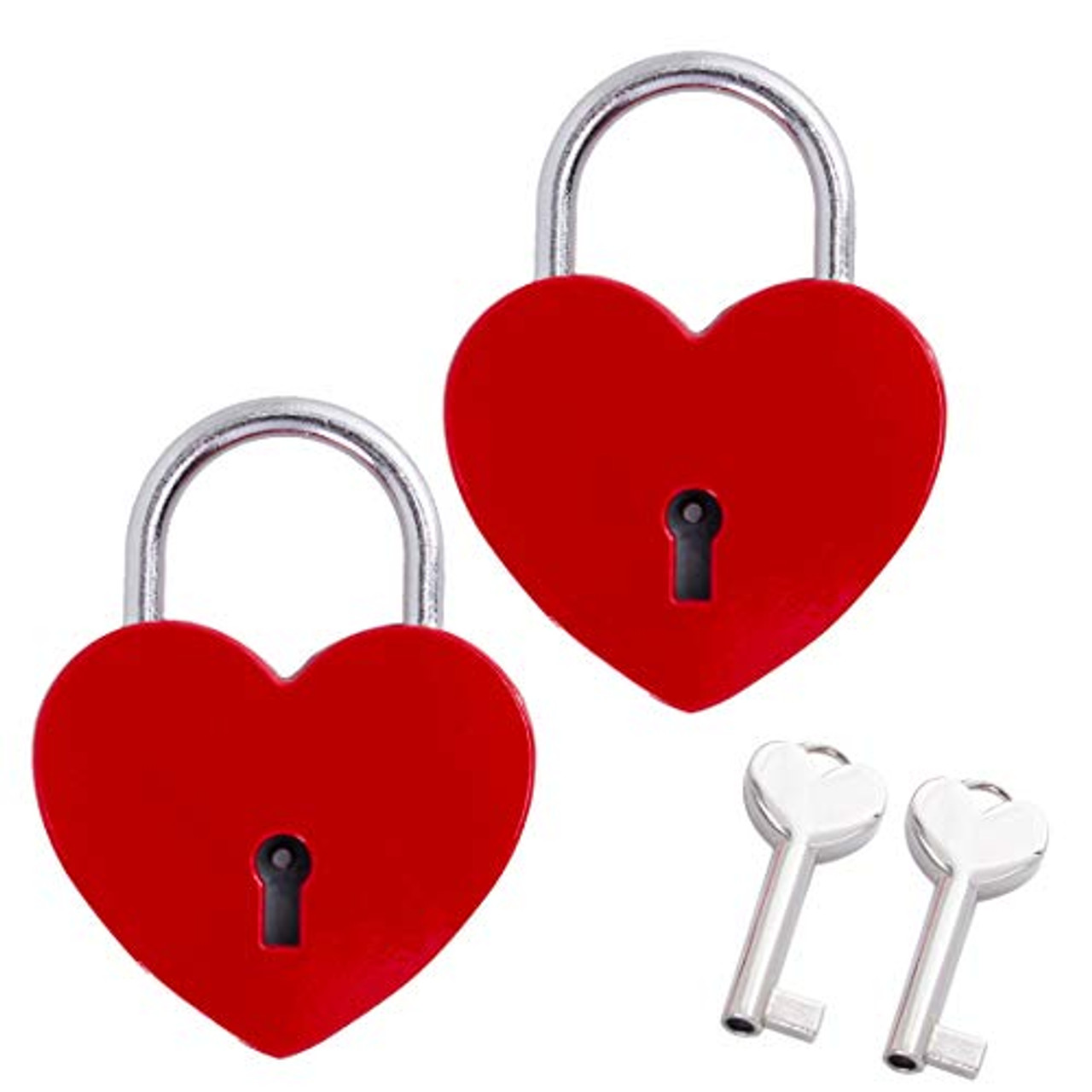 Lock /Padlock for Jewelry Box Luggage or Great Valentine's Day Gift 