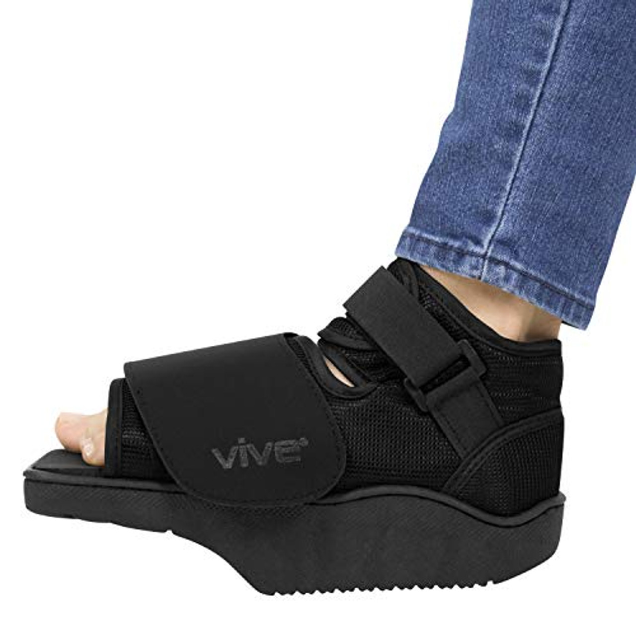 Vive Offloading PostOp Shoe Forefront Wedge Boot for Broken Toe