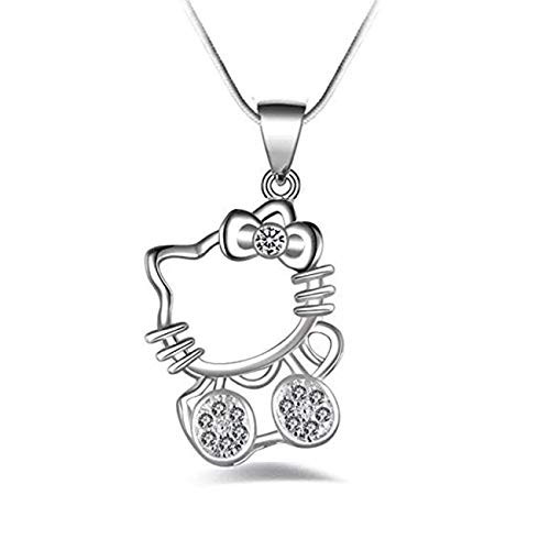 UUONLY Hello Kitty Necklace Kitty Cat 