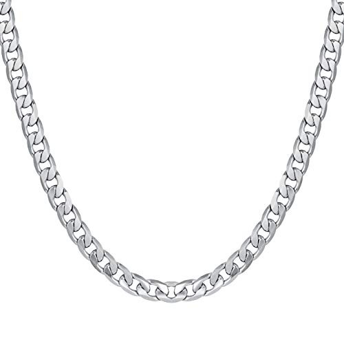 6MM Cuban Chains Stainless Steel Curb 