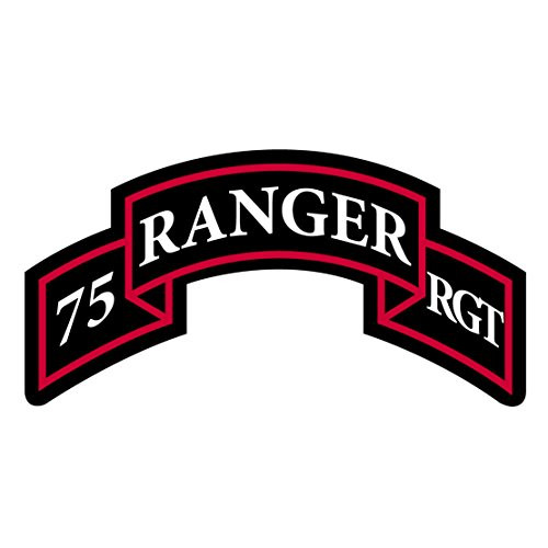 US Army 75th Ranger Regiment Veteran Die Cut Sticker – Waterproof (New D121)
