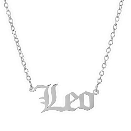 HUASAI Silver Stainless Steel Leo 