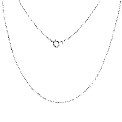 Sterling Silver Thin Pallini Bead Ball 