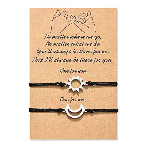 MANVEN Couples Bracelets Promise 