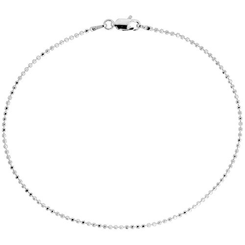 Sterling Silver Faceted Pallini Bead 