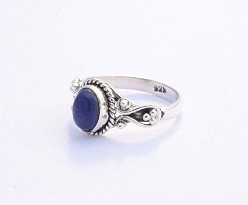 925 Sterling Silver Blue Lapis Lazuli 