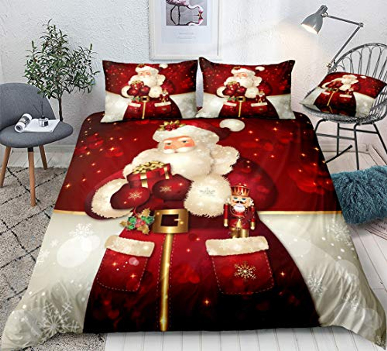 twin christmas duvet cover