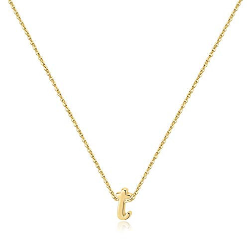 M MOOHAM Gold Initial Necklace for 