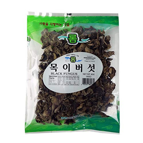 3 oz Dried Wood Ears Mushroom Black Fungus ???? Warehousesoverstock