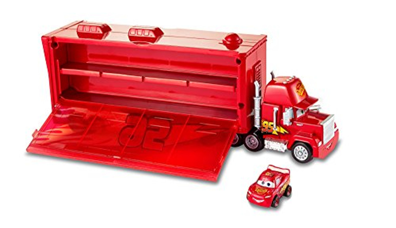 cars mini racers transporter