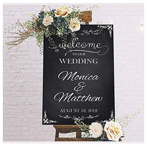 Welcome to Our Wedding Custom Wedding 