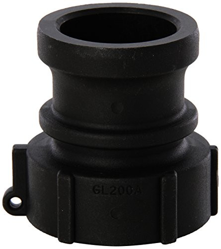 Green Leaf GLP 200 A Series Polypropylene Gator Lock Cam Lever Coupling 2 inch Male Adapter