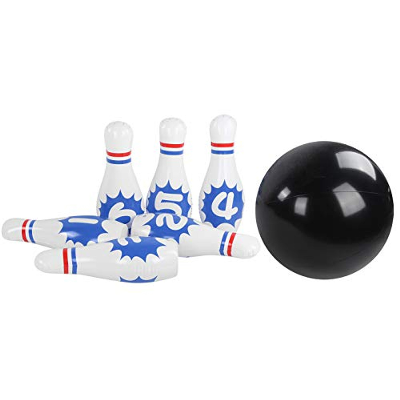 weighted bowling set