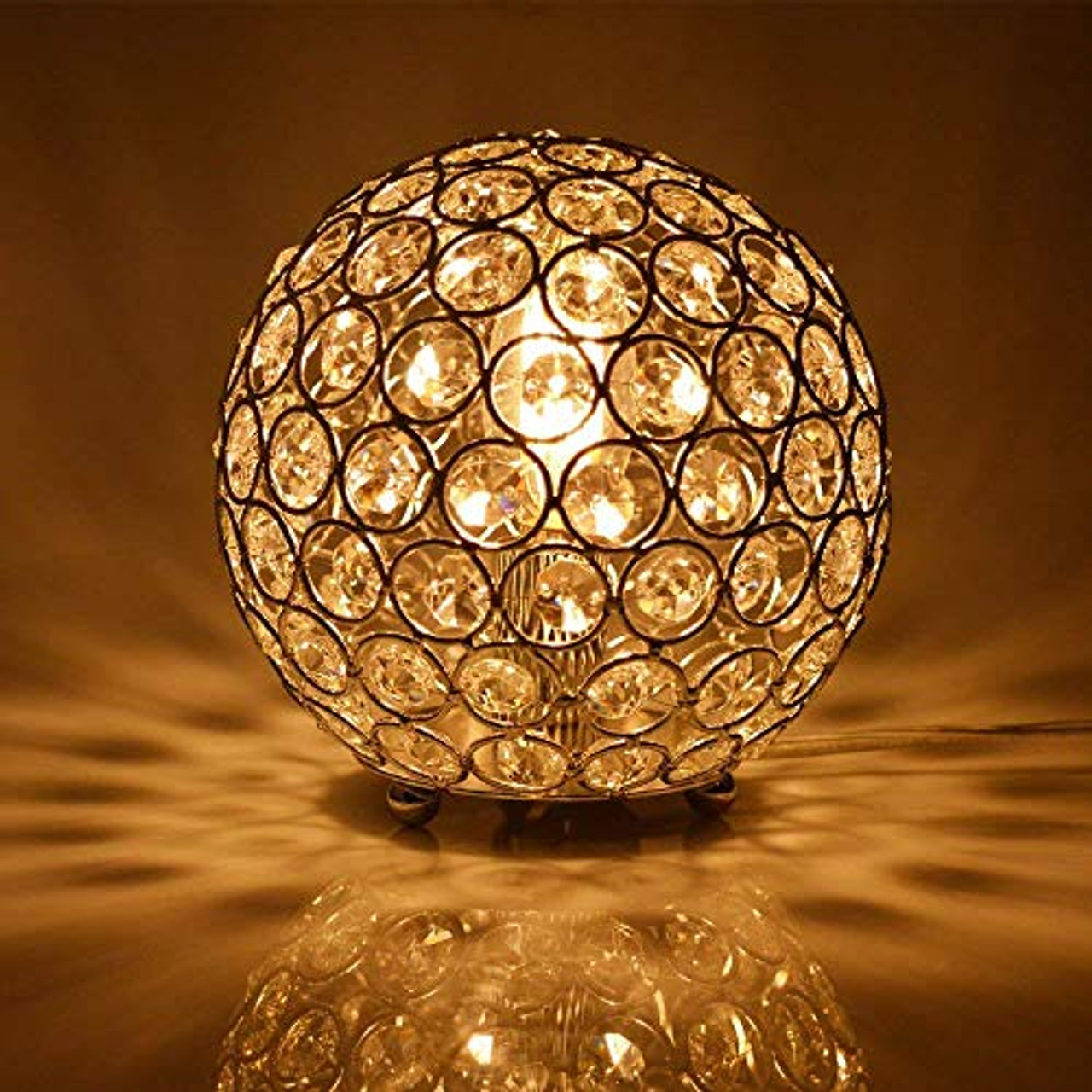 spherical table lamp