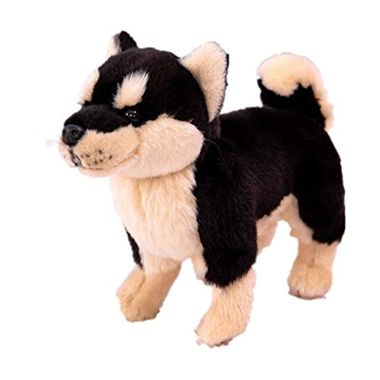 black corgi stuffed animal