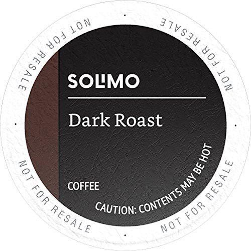 24 Ct. Solimo Coffee Pods, Dark Roast 