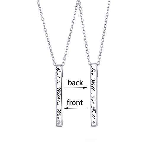 RYANDYPE Sterling Silver Bar God is 