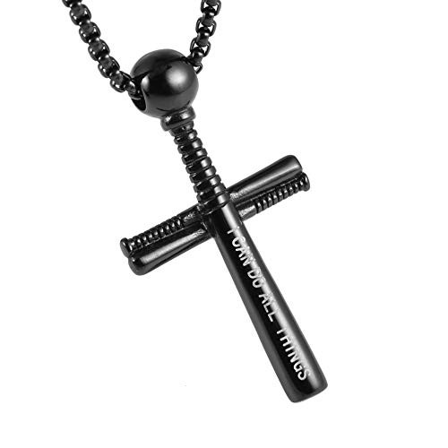 Pendant Sports Stainless Steel Baseball 