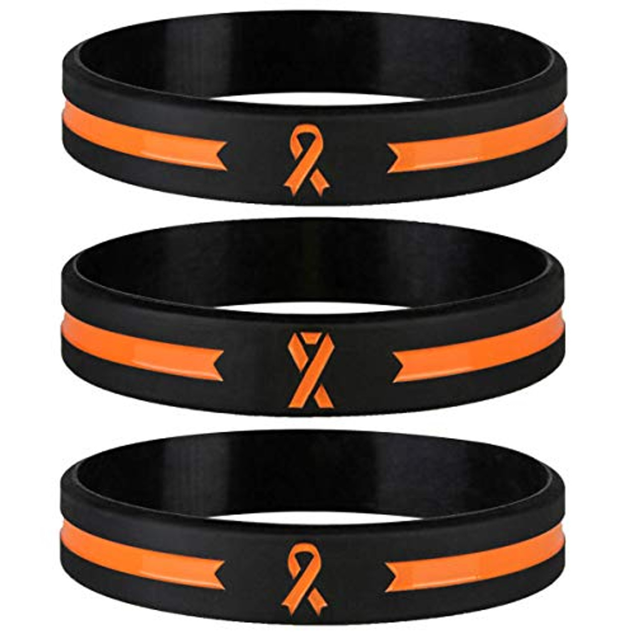 Sainstone Pink Awareness Silicone Bracelets with Saying Mental Health Awareness Ribbon Bracelets Patients Survivors Family Friends Cancer & Cause Awareness Wristbands Gift for Men Women 