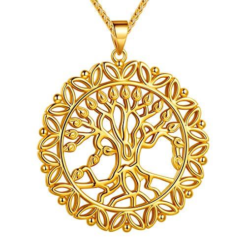 beautlace Round Celtic Knot Necklaces 