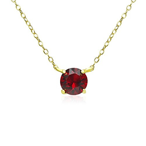 Yellow Gold Flashed Sterling Silver 