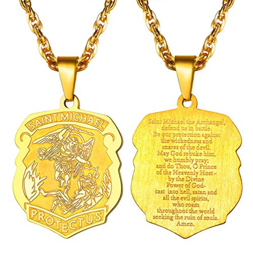 Archangel Necklace 18K Gold Plated 