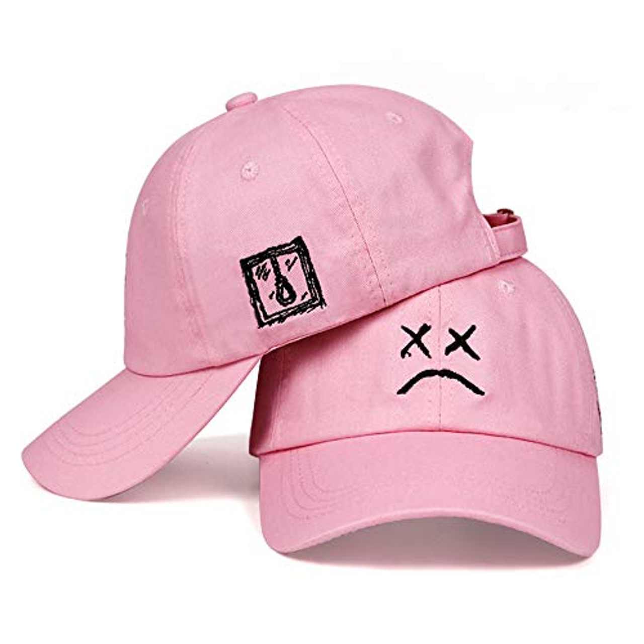 mens pink dad hat