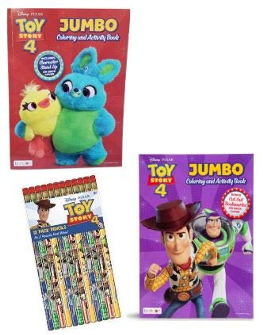 toy story 4 jumbo coloring and activity book