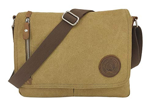 Sechunk Canvas Small Messenger Bag 