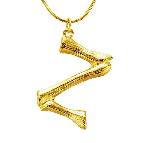 ENGNIAGE Bamboo Initial Necklaces for 