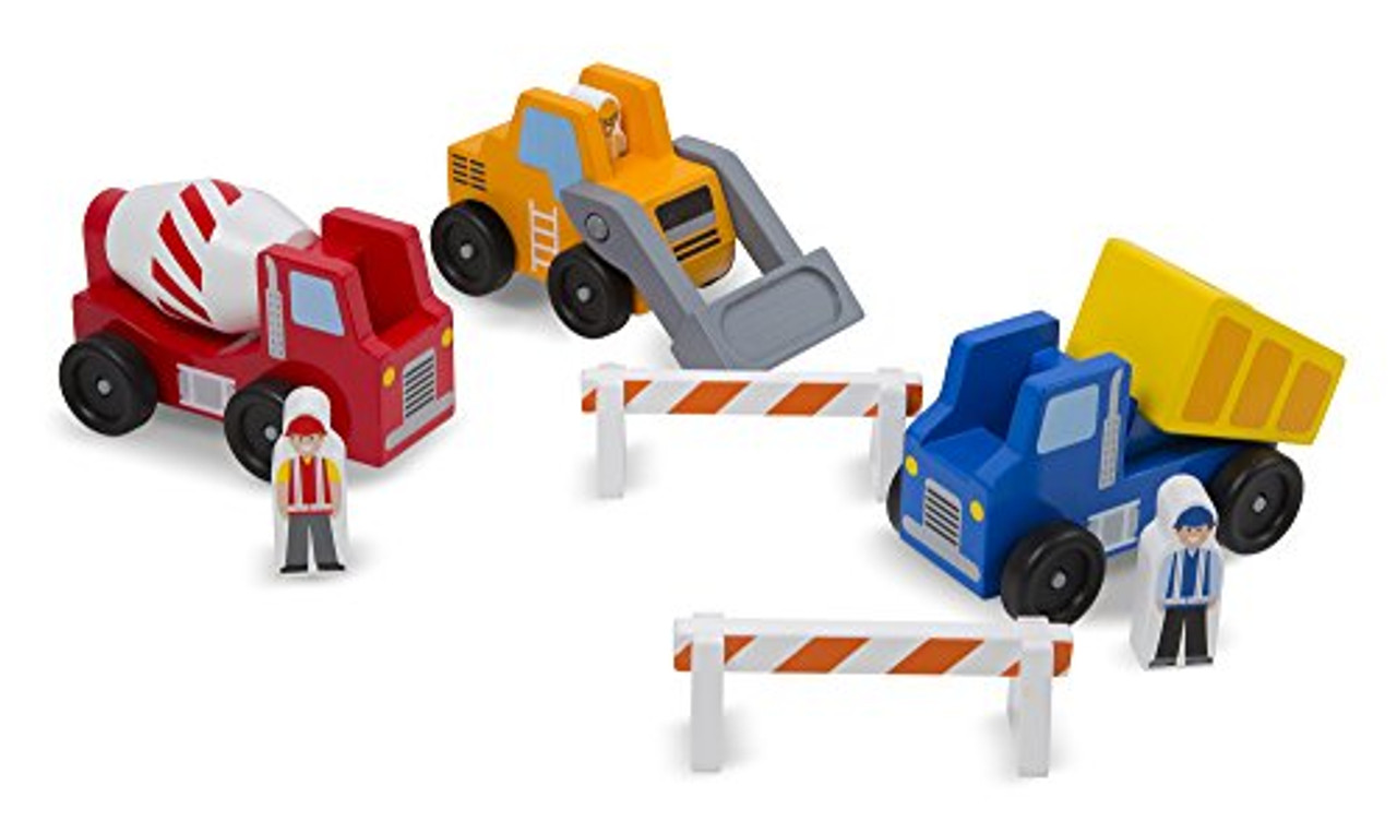 melissa and doug construction site vehicles