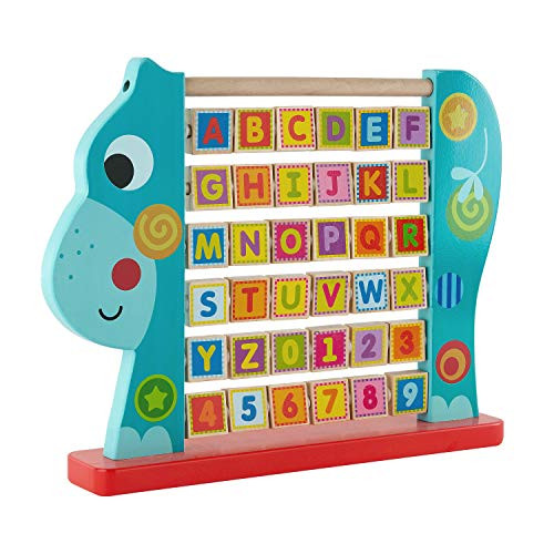 Hippo Alphabet Abacus Classic Wooden 