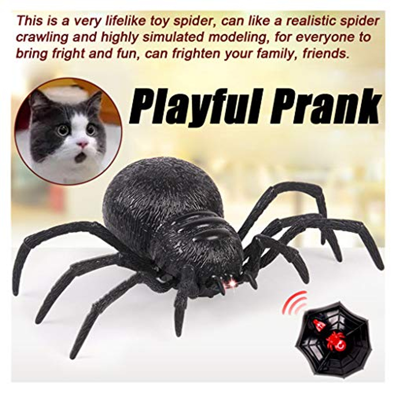 realistic spider toy