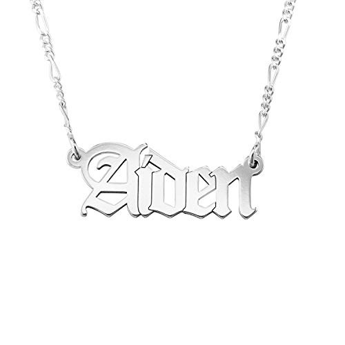 MyNameNecklace Personalized Gothic 