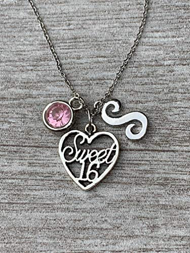 Personalized Sweet 16 Charm Birthday 