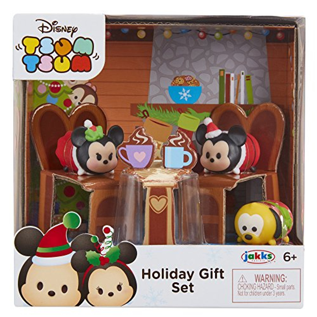 HOLIDAY Christmas Disney TSUM TSUM Walgreens Exclusive Sparkle Mickey Set 