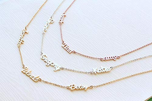 Name Necklace Dainty Customized Jewelry 