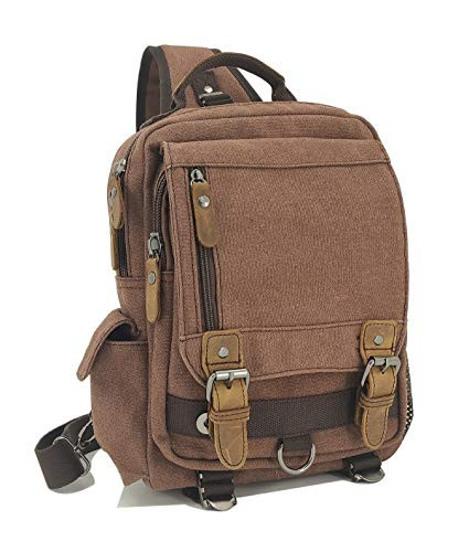 Sechunk Canvas backpack Messenger Bag 
